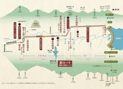 新ルート(通称:黒部ルート)-MAP2