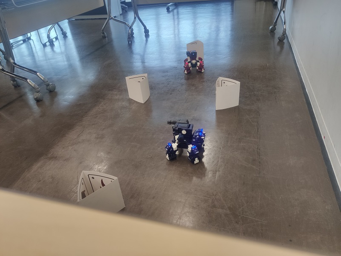 ロボットバトルで勝つための工夫を考える思考力を育てる
