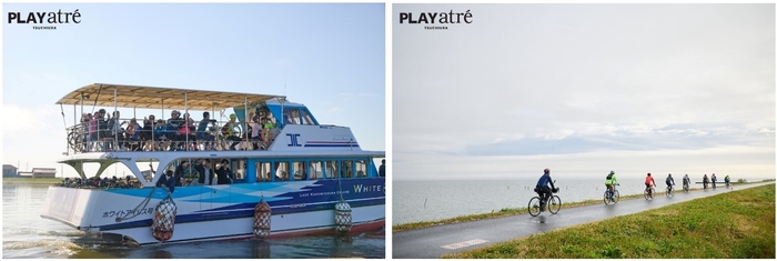 昨年開催時のサイクルーズの様子・ライドの様子