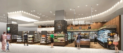 大阪“ミナミ”で親しまれている「なんばマルイ」地下1階にナチュラルスーパーマーケット「ビオラル」が5月上旬に誕生！