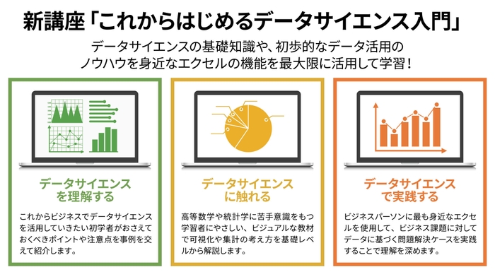 データサイエンス入門講座の特徴