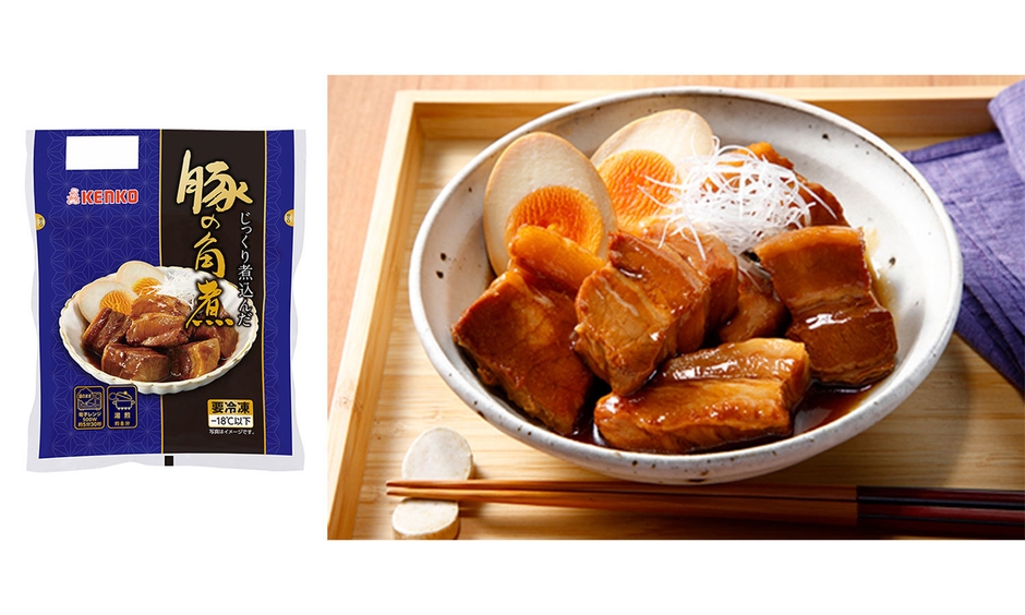 商品名:冷凍じっくり煮込んだ豚の角煮/メニュー名:豚の角煮