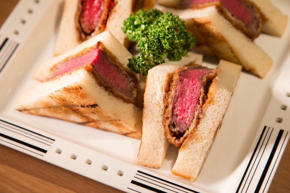 かつサンド(牛サガリ)