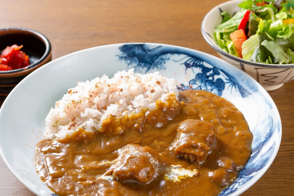 箱根山麓豚を使った自家製ポークカレー