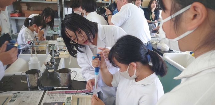 令和6年(2024年)の実験教室の様子