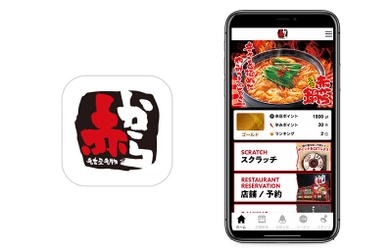 赤から鍋・鶏セセリ焼が人気の 『赤から』の公式アプリに『betrend』が採用　 ～ランクステージに応じてポイント付与率もアップ～