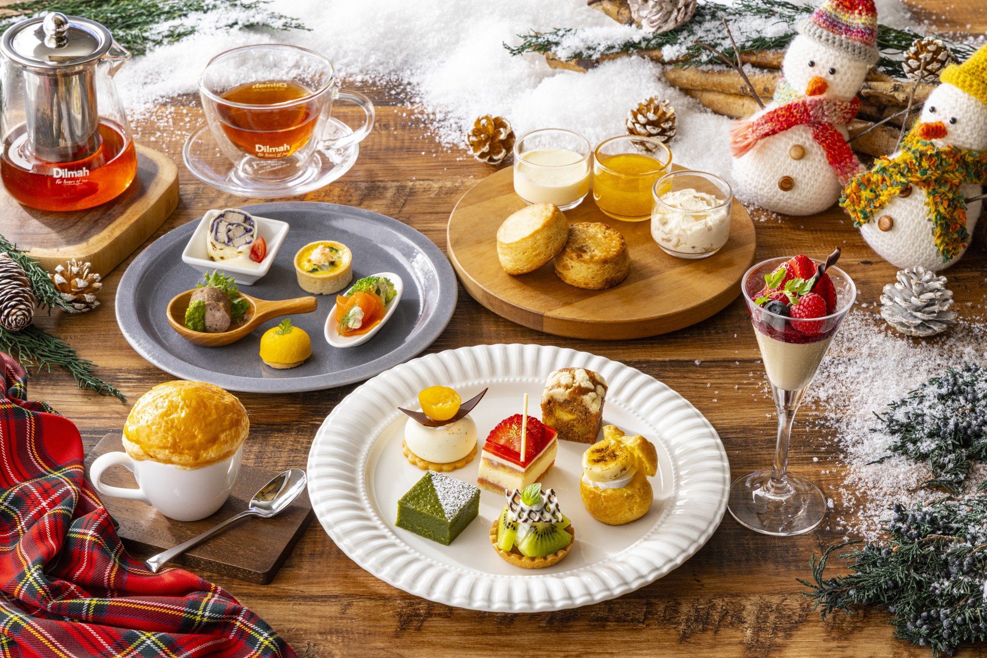旬の食材と温もりのメニューが彩る冬のひととき「Winter Afternoon Tea」を11月5日(木)より開催
