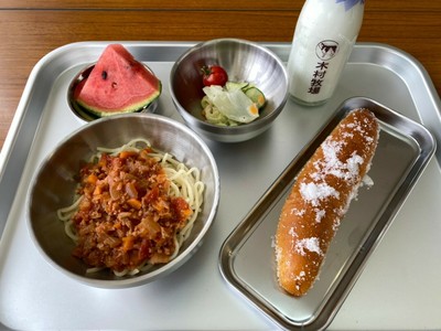 ソフト麺給食