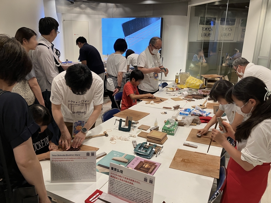 昨年の様子(製作体験3)