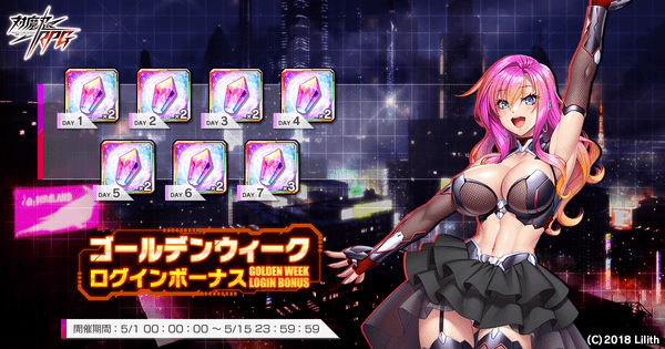 ゴールデンウィークログインボーナス