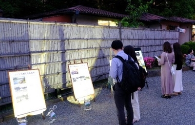 パネル展示（昨年の様子）