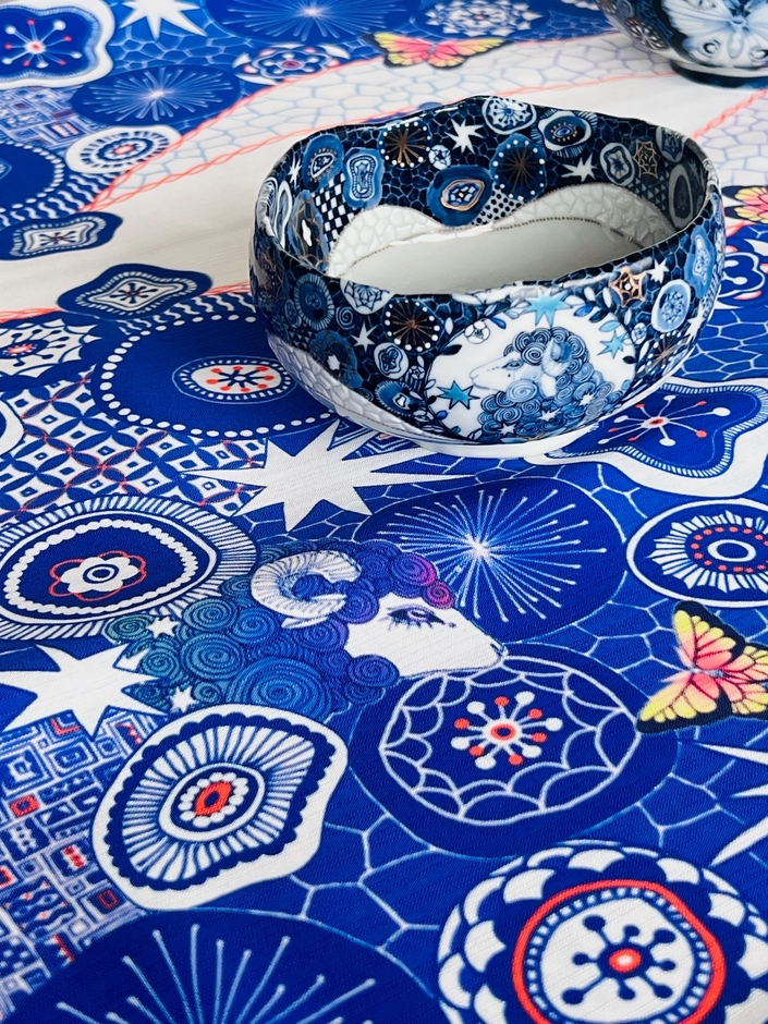 坂川ひかりデザイン 『夢見紋』