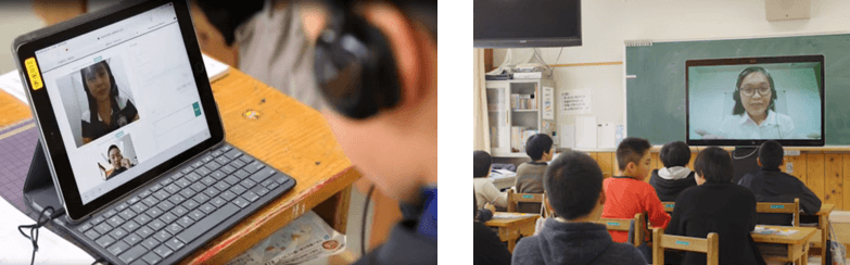 高知県土佐町における文部科学省「学校ICT環境整備促進実証研究事業」の様子