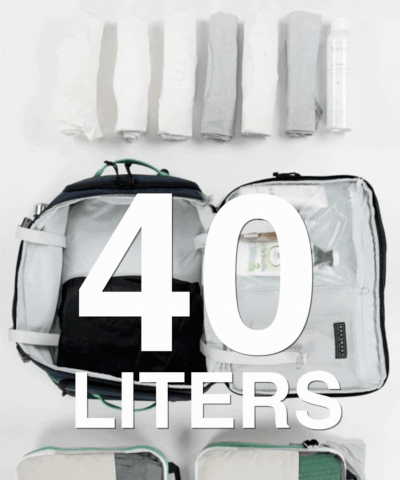 大容量40Lの収納性