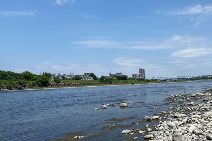 防水ケースに入れて撮影