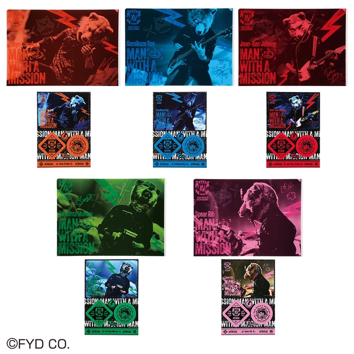 I賞:MWAM クリアファイル・ステッカーセット