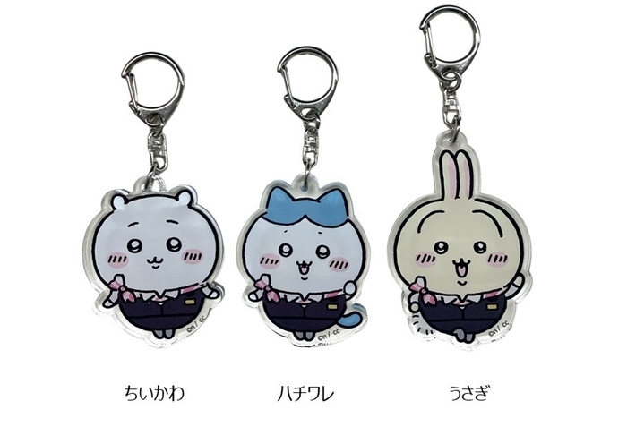 アクリルキーホルダー 各660円