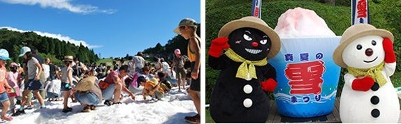 「真夏の雪まつり」開催時の様子