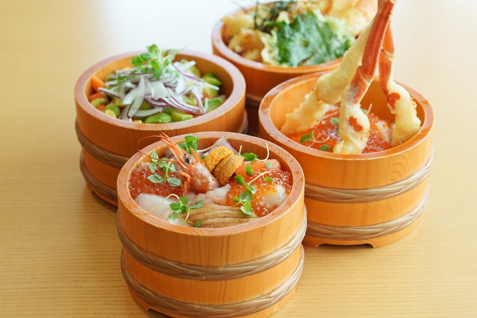  海鮮夕日丼、漬け丼シリーズ