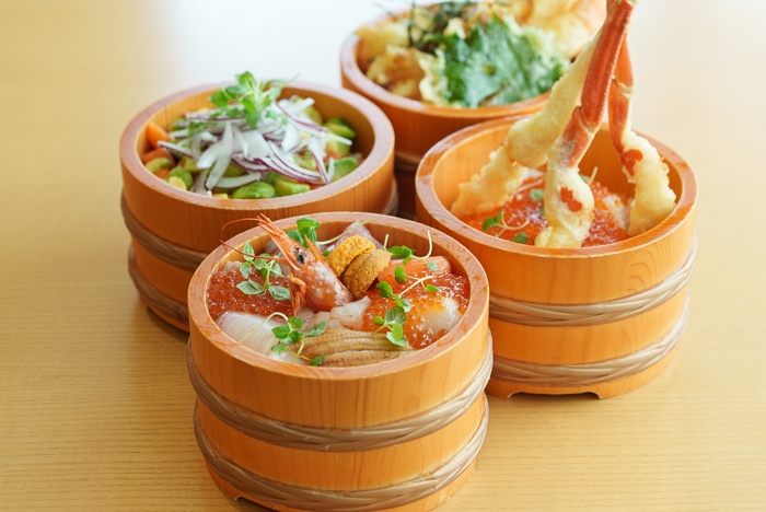  海鮮夕日丼、漬け丼シリーズ