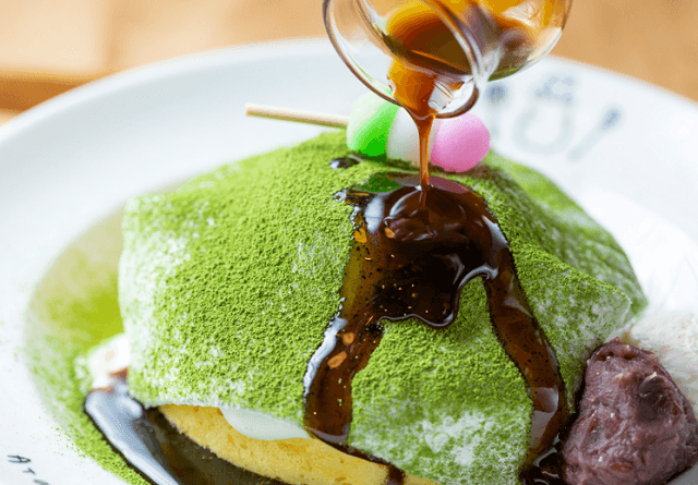 もちもち抹茶大福パンケーキ　1