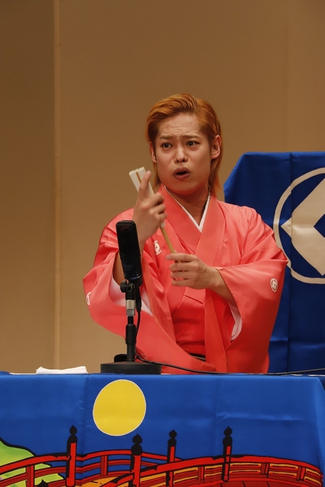 京山幸太(浪曲) 撮影:宮岡里英(無断転載禁止)