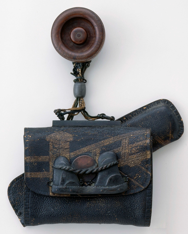 (Photo_04)たばこ入れ屋の実物看板(掛看板)