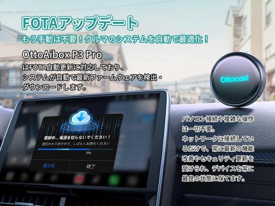 FOTA・オンラインアップデート