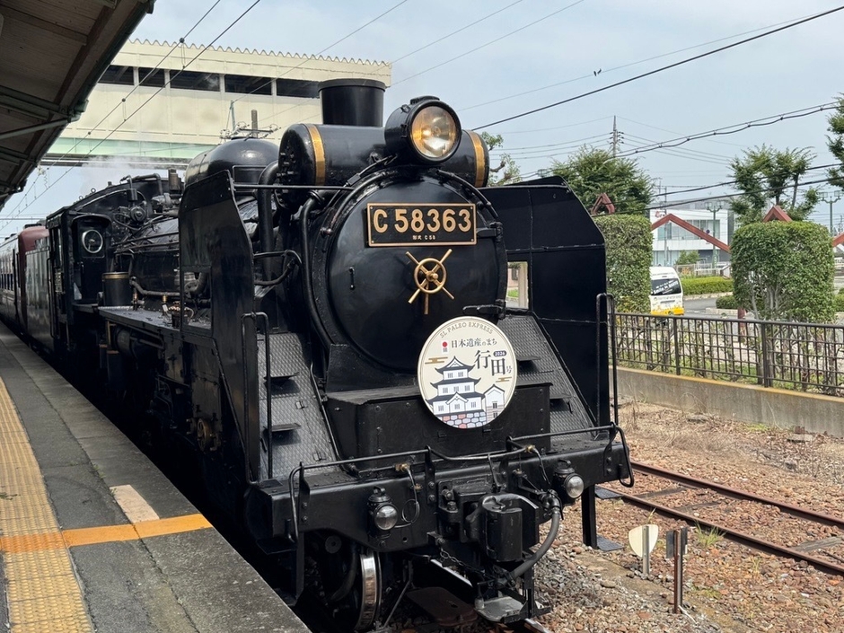 SL日本遺産のまち行田号　2026年7月運行時の様子2