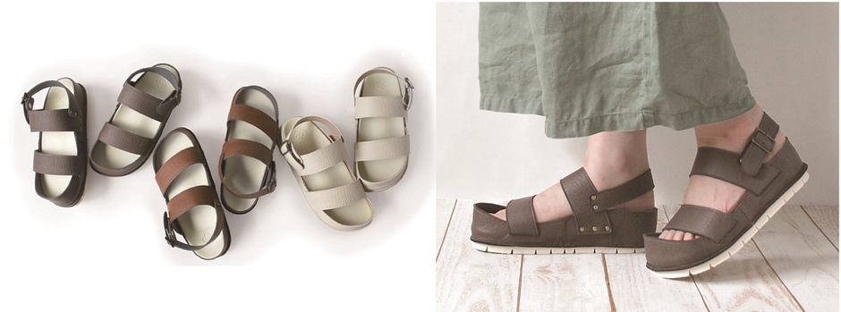 クラフトカヌーサンダルバックベルト付き(CJCR-2201)