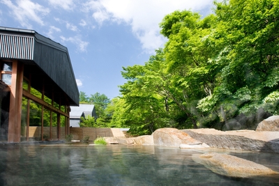 【星野エリア】星野温泉 トンボの湯 露天風呂