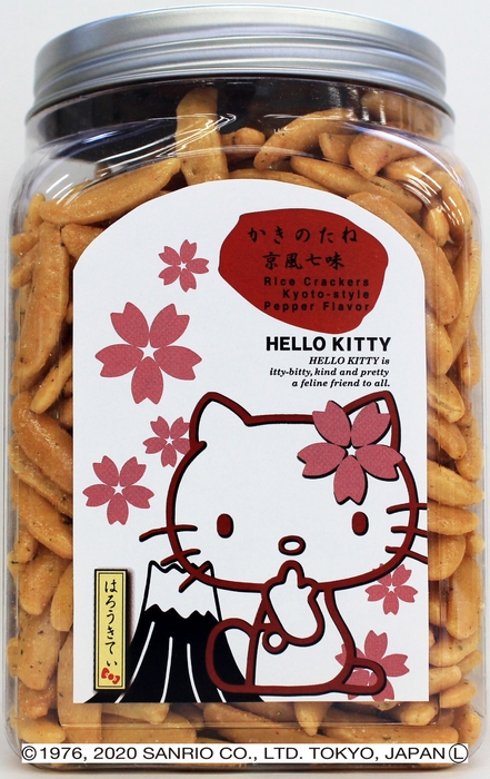 ハローキティポット柿の種京風七味味