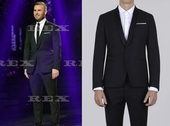 Gary Barlow (ゲイリー・バーロウ)が、X Factor UK 2012 でNEIL BARRETT(ニール・バレット)を着用