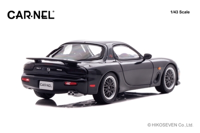 1/43 マツダ RX-7 Type RZ (FD3S) 1998 Brilliant Black:右後