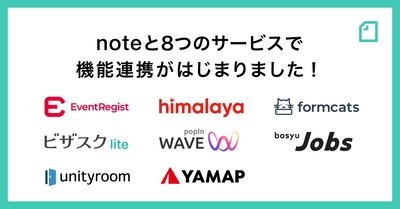 noteの記事に、新しく8つのサービスを埋め込めるようになりました！