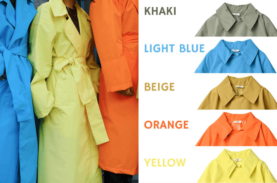 これ1枚で主役になれるカラー展開