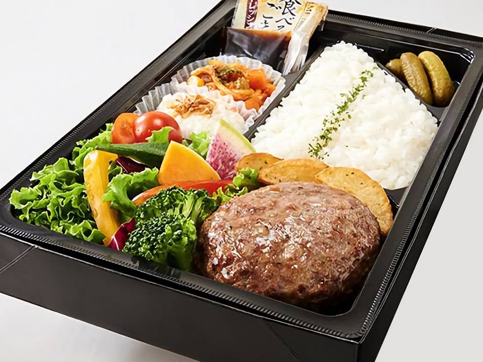 黒毛和牛とろけるハンバーグ弁当