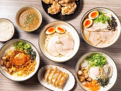 ラーメンスタンド メニュー一例