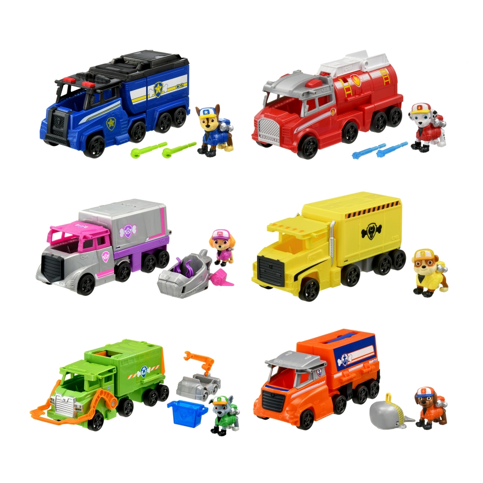 「パウ・パトロール ビッグトラック  ベーシックビークル　シリーズ」　イメージ
