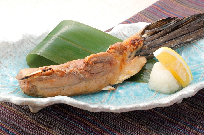 まぐろひれ肉塩焼き