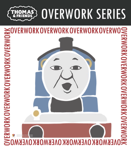 頑張る大人たちをトーマスたちが応援　 新アートシリーズ「OVERWORK SERIES」が登場　 10/7(火)LINEスタンプ第1弾が発売