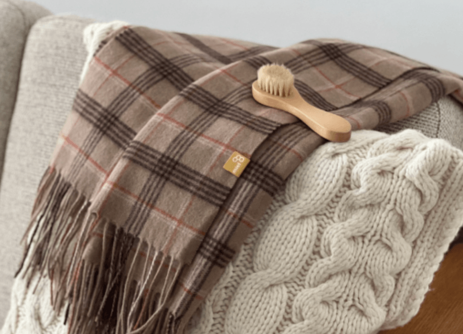 カシミヤ100%マフラーmielミエル