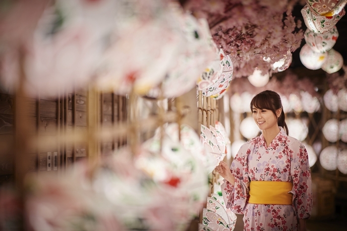 【青森屋】りんごと桜の花回廊