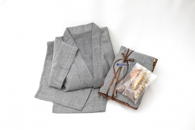 ビールが美味しくなる「うちまめ&甚平パジャマセット」 送料無料・税抜き12,900円