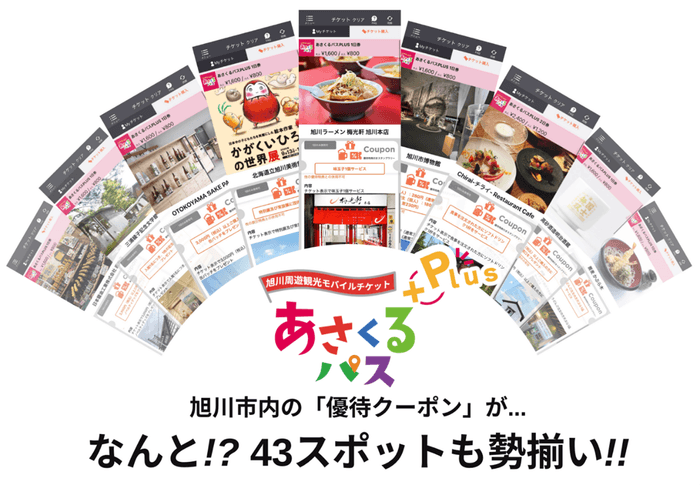 「あさくるパスPlus」クーポン紹介