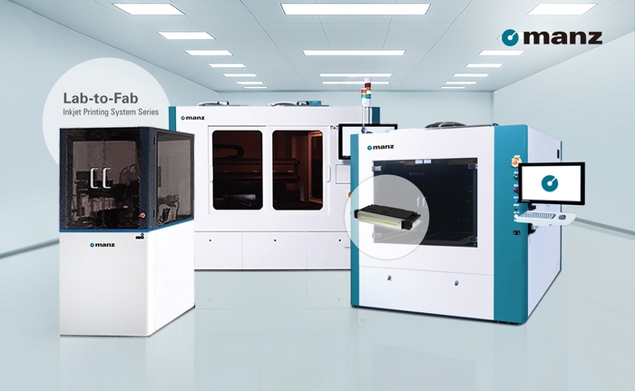 Manz AsiaとEpsonは提携し、半導体プロセス向けインクジェットシステムソリューション（2.5D/3Dアンテナトレース、ヒートシンク、RFIC/PMIC/CPO向けボンディング層）を提供し、革新的な生産の進歩を可能にします。
