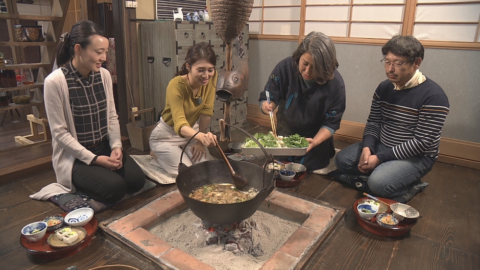 (1)郷土料理を堪能した後は…