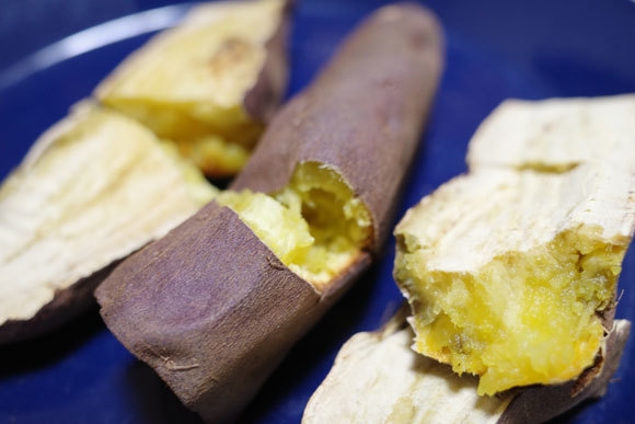 ピザだけじゃ無く焼き芋も旨い!