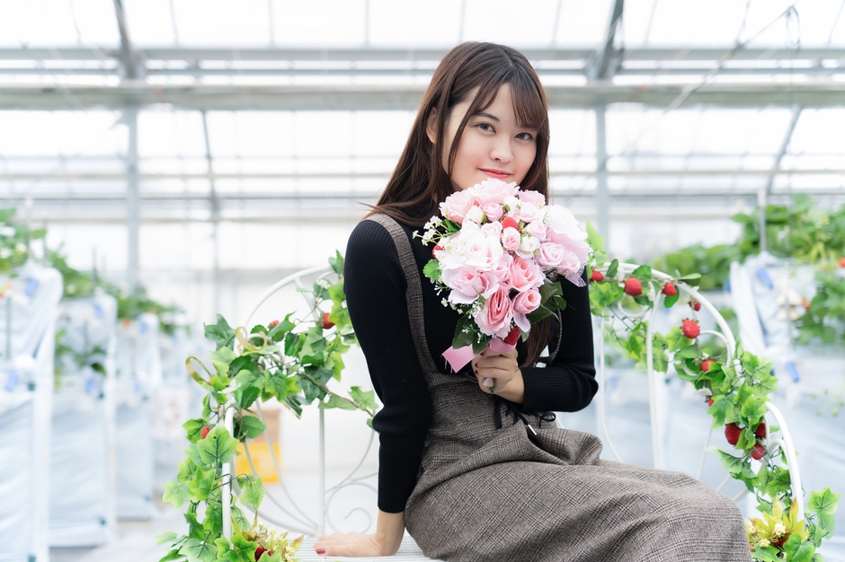 作例：いちごチェア