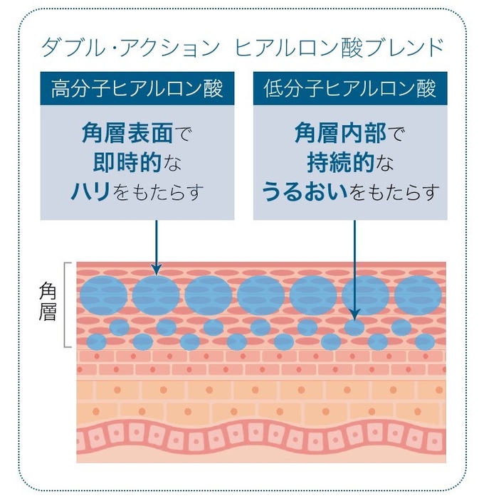 ダブル・アクション ヒアルロン酸ブレンド